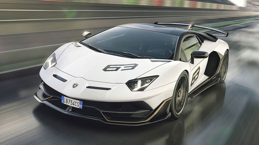 Hình ảnh Lamborghini trắng